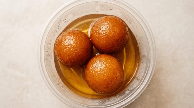 Gulab Jamun.