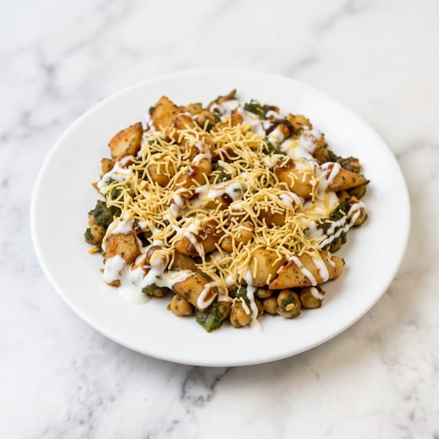 Aloo Chana Chaat.