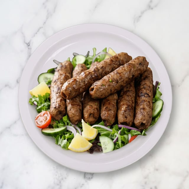 Chicken Seekh Kabob.
