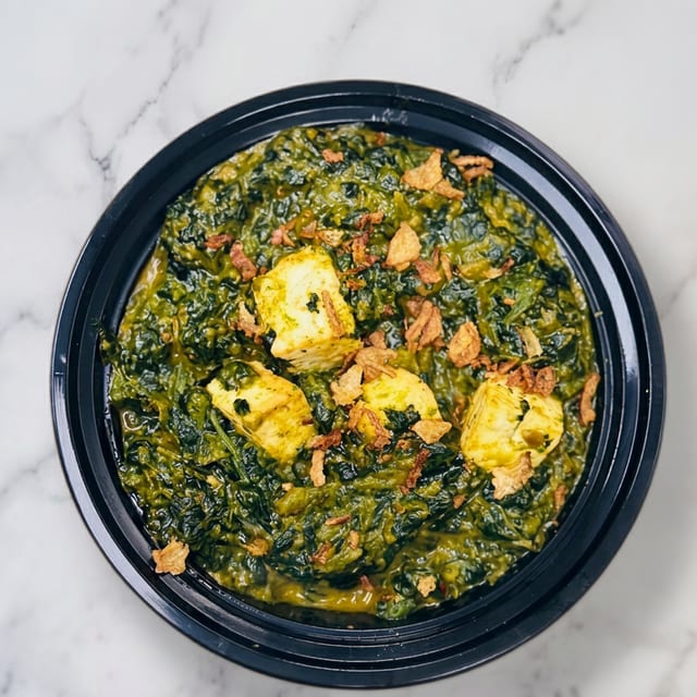 Palak Paneer.